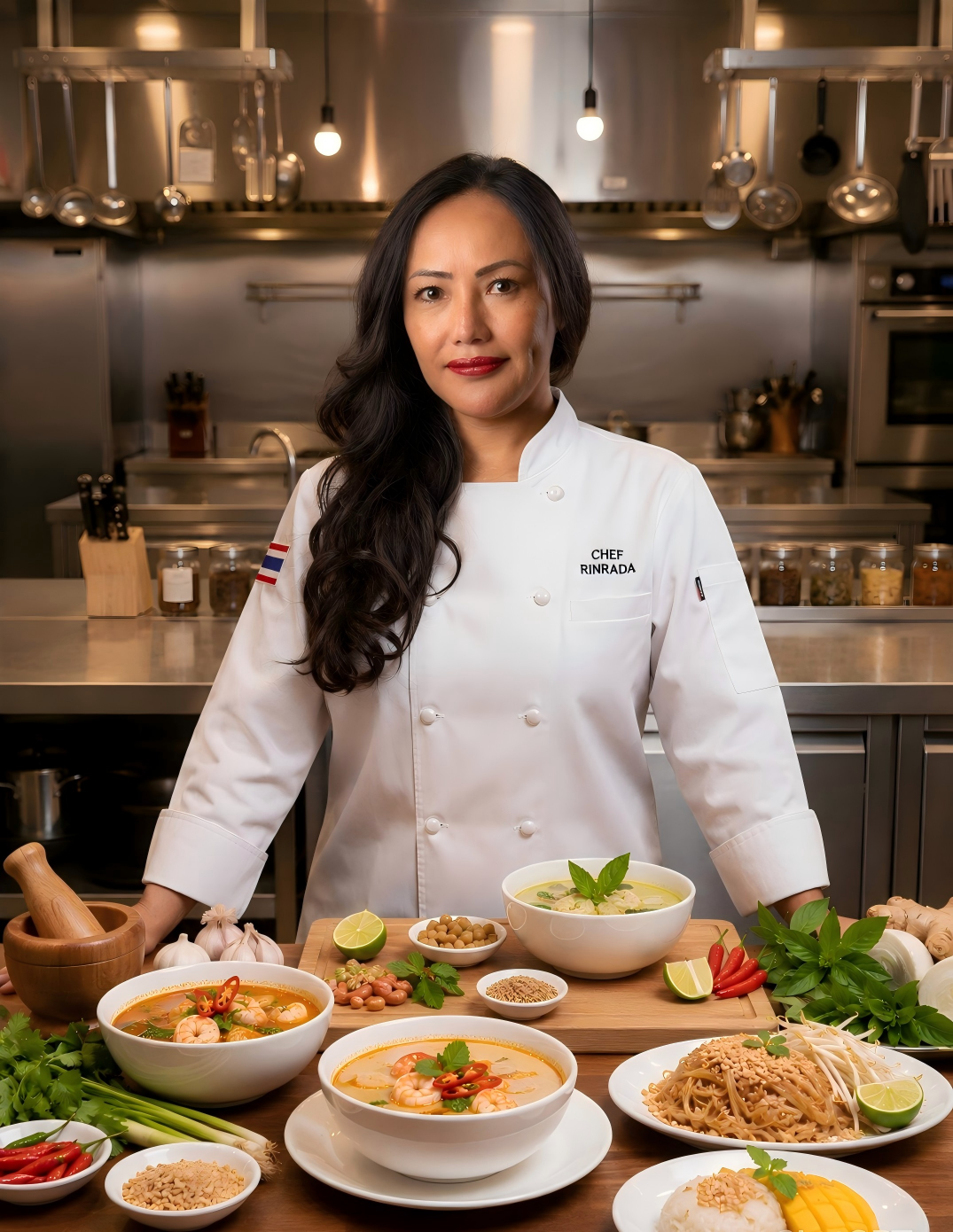 Portrait of Chef Rinrada
