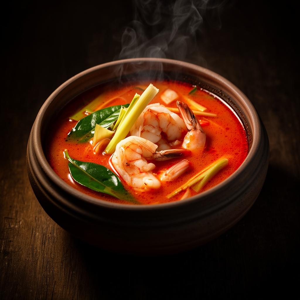 Plated Thai dish